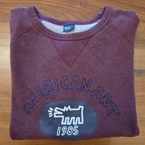 SPRZ NY Uniqlo x Keith Haring “American Art 1985” Barking Dog Sweatshirt - Large - Picture 9 of 11